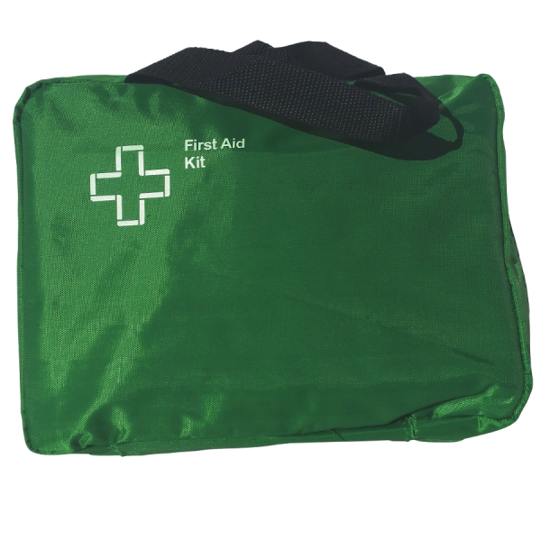 Green First Aid Bag (With Handles) - North to South First Aid Supplies